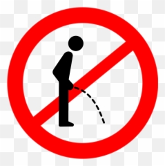 The Nomadic Writer - Do Not Pee Outside Emoji,Peeing Emoji