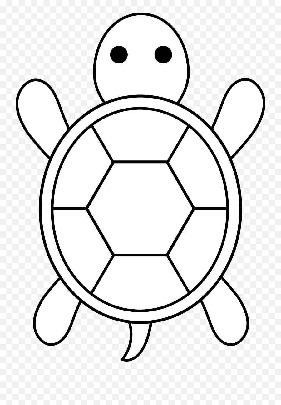 Cute Colorable Turtle - Cute Turtle Drawing Easy Cartoon Simple Turtle Shell Emoji,Sea Turtle Emoji