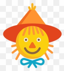 Scarecrow - Free Farming And Gardening Icons Emoji,Witch Hat Emoticon
