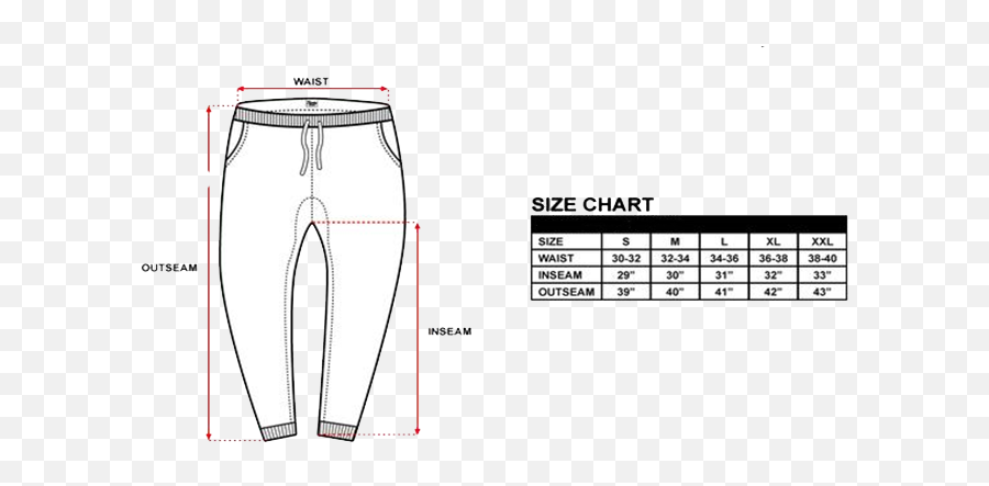 Wholesale Printed Mens Track Pants - Size Chart Jogger Pants Emoji,Emoji Joggers Mens
