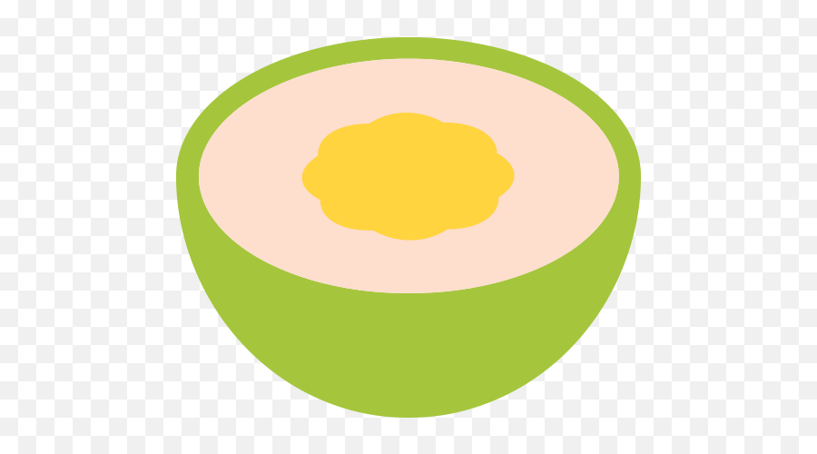 Melon - Dot Emoji,Melon Emoji