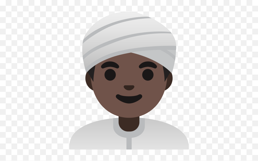 U200d Man With Turban And Dark Skin Tone Emoji,Somersaults Emoticon