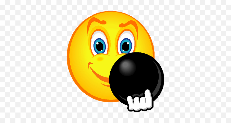 Bowling T Shirts - Smiley Bowling Emoji,Bowling Emoticon