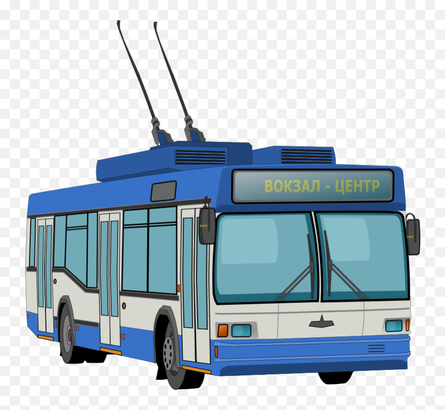 Openclipart - Clipping Culture Emoji,Trolley Bus Emoji