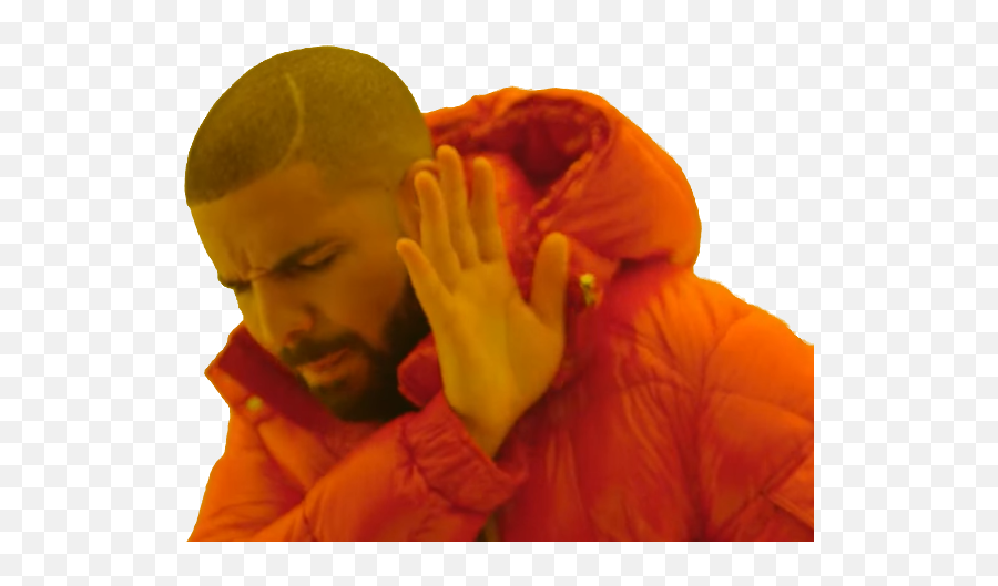 Drake Meme Hotlinebling Sticker - Transparent Png Drake Meme Emoji,Hotline Bling Emoji