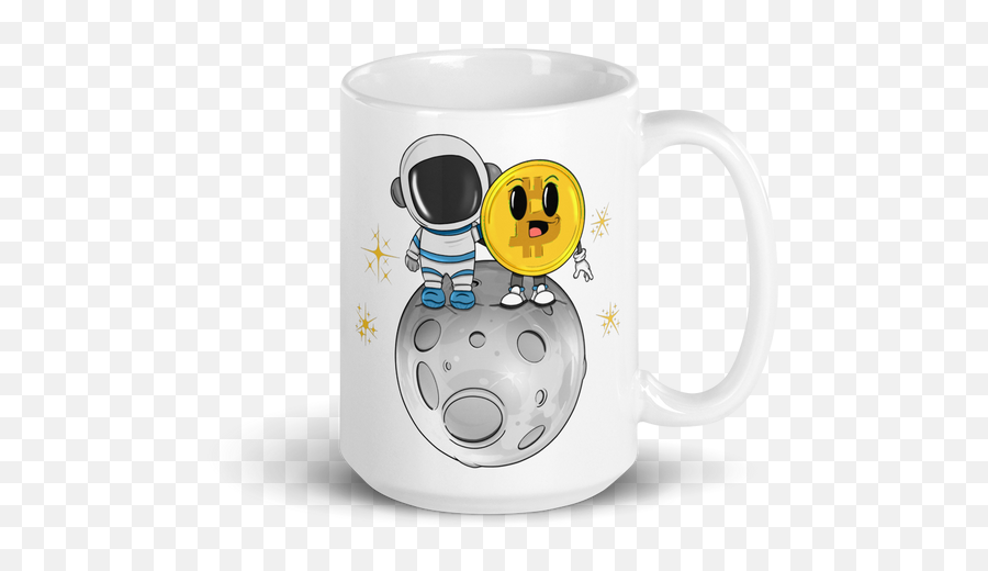 To The Moon Mug U2013 Bittness Emoji,Smile Emoji With Coffee