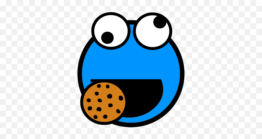 Whitey999 - Cookie Monster Cartoon Emoji,Cookie Monster Emoticon