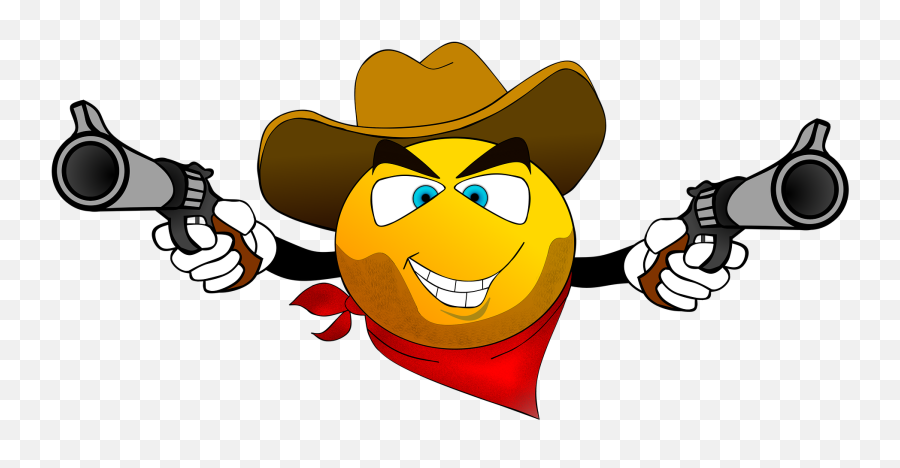 A Fair Fight - Gunslinger Emoji,Ready To Fight Emoticon