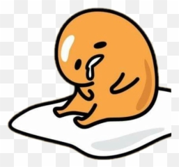 Gudetama Gudetamaegg Egg Sticker - Happy Emoji,Gudetama Emoticon - Free ...