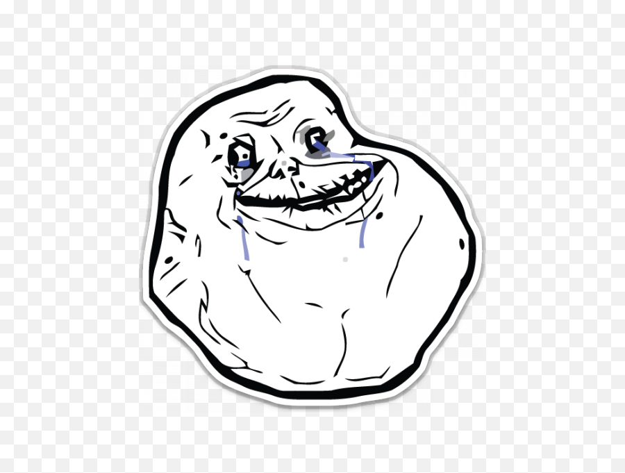 Forever Alone Memes - Viceroy Meaning In Hindi Emoji,Forever Alone Emoticon