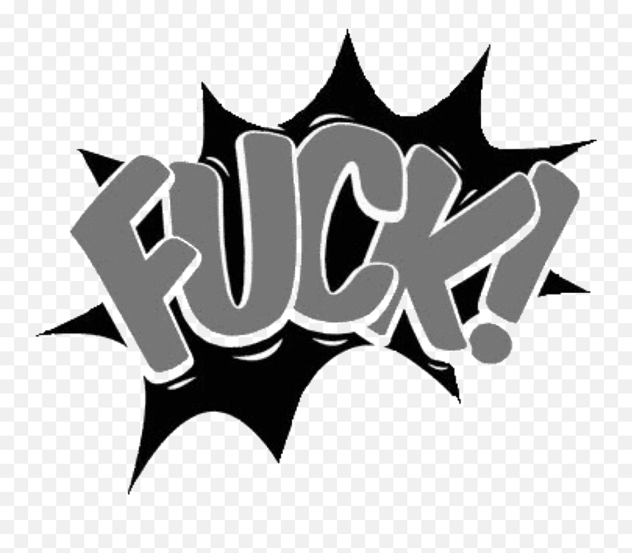 Fuck Profanity Curse Black Sticker - Dot Emoji,Profane Emoji App