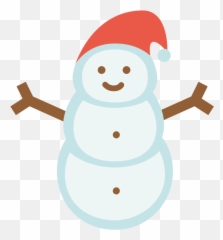 Snowman Icon Xmas Deco Iconset Artdesignerlv - Fictional Character Emoji,Snowman Emoji