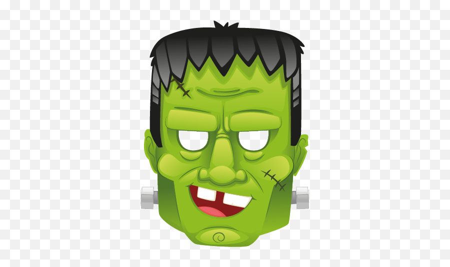 Spooky Masks - Halloween Stickers For Your Photos By Sello Ltd Como Hacer La Mascara De Frankenstein Emoji,Hulk Emoticons