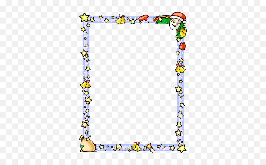 Christmas Themed Frame Royalty Free Vector Clip Art - Decorative Emoji,Emotion Weihnachten Kostenlose