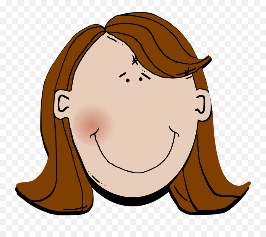 Nose Clipart Brown Nose Nose Brown - Brown Hair Clipart Emoji,Emojis With Brown Hari