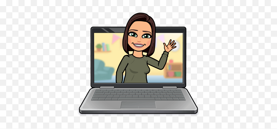 The Feisty Language Teacher - Transparent Bitmoji In Laptop Emoji,Spanish Emotions Tprs