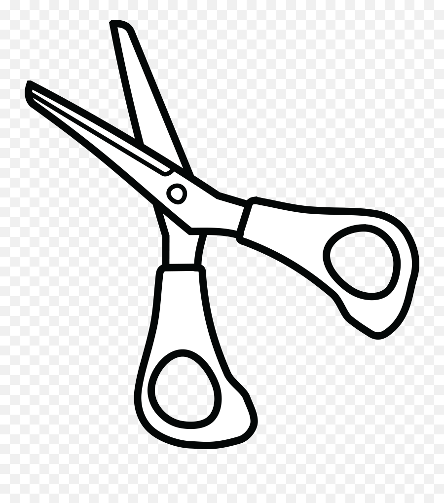 Clipart Scissors Mundan Clipart Scissors Mundan Transparent - Scissor Black And White Emoji,Scissors Emoji