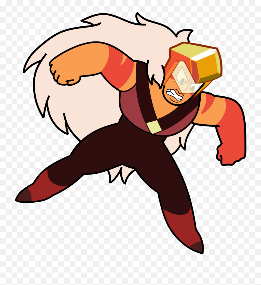 Jaspers A Fusion - Steven Universe Jasper With Helmet Emoji,Indside Out Emotions Gem Fusion