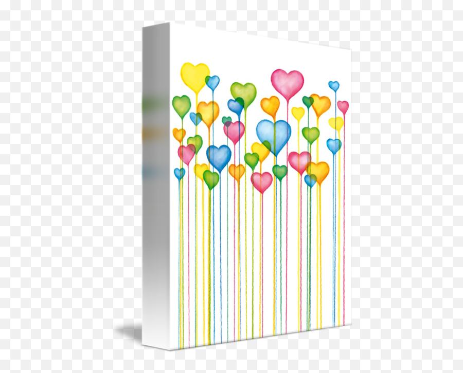 Romantic Heart Balloons - Dot Emoji,Romantic Art Emotion
