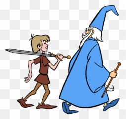 Merlin Disney - Fictional Character Emoji,Disney Sword In The Stone Emoji