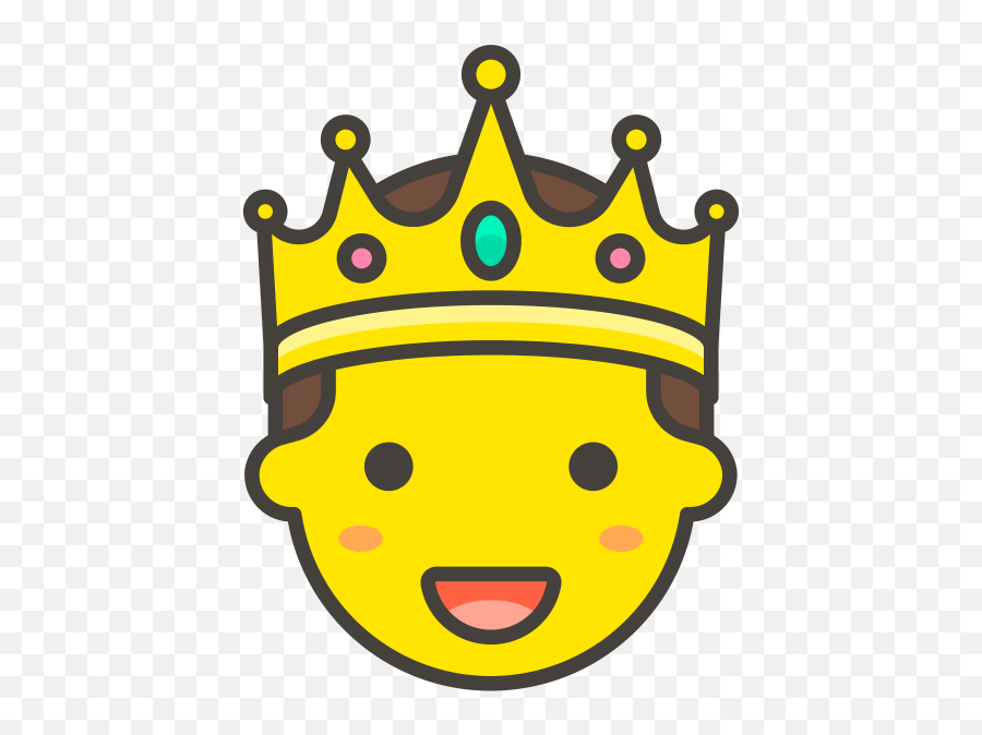 Prince Emoji - Transparent Police Emoji,Princess Emoji