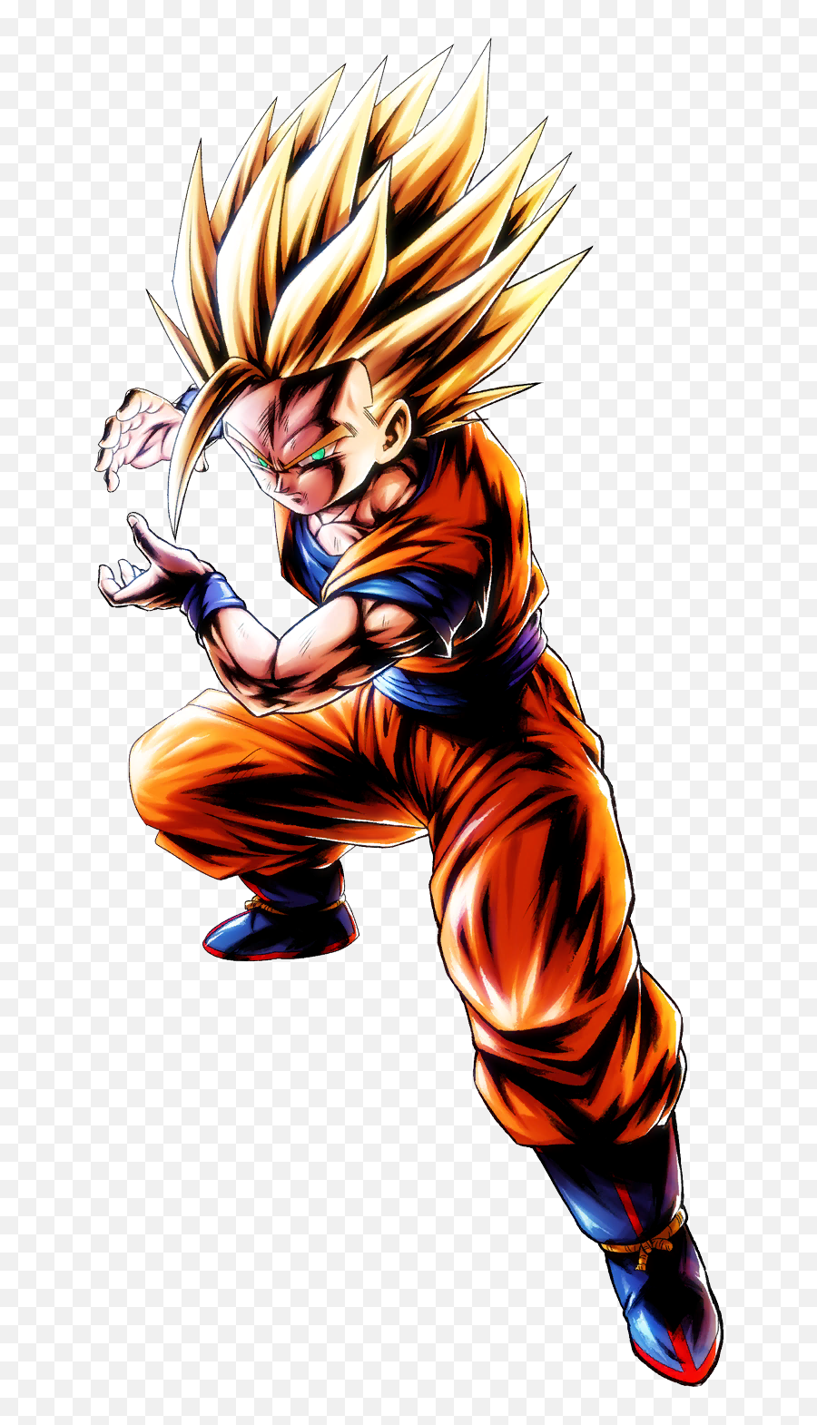 Gohan Teen Kamehameha Stance From - Gohan Ssj 2 Dbl Emoji,Kamehameha Emojis