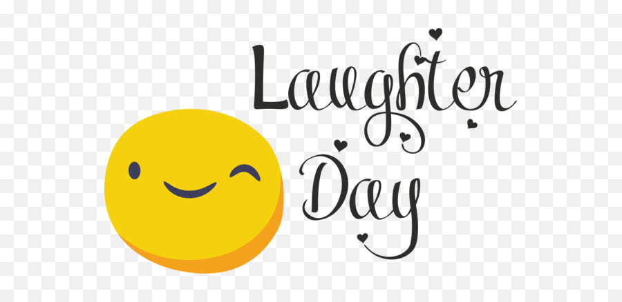 World Laughter Day Smiley Emoticon Logo For Laughter Day For - Happy Emoji,Laugh Emoticon Transparent