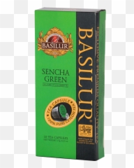 Basilur Tea - Sencha Green Product Label Emoji,Emotion Classic With Green Tea Extract