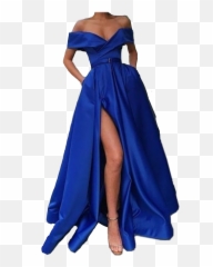 Outfit Designed By Noara Gómez Noaragomez U2022 Combyne - Azul Vestidos Largos De Noche Emoji,Emojis Brides Maid
