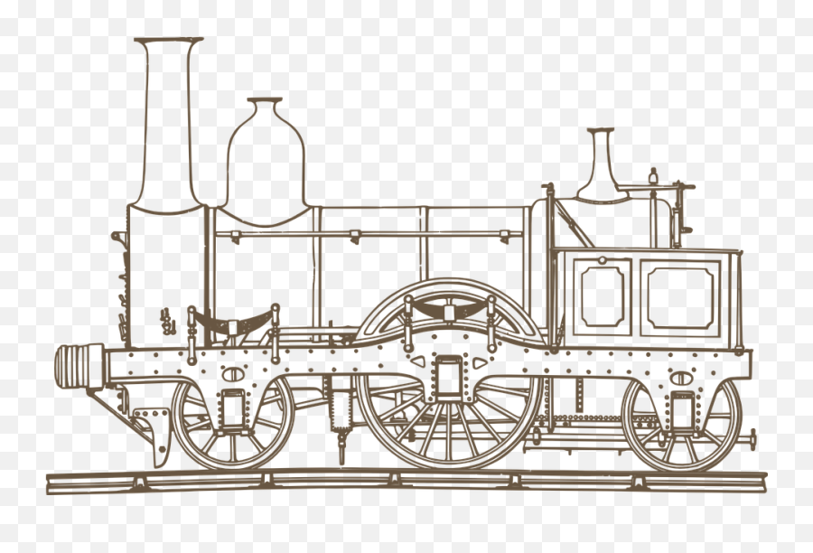 Locomotive Drawing Steam - Free Vector Graphic On Pixabay Steam Train Drawing Ks2 Emoji,Bunny Emoticons Steam