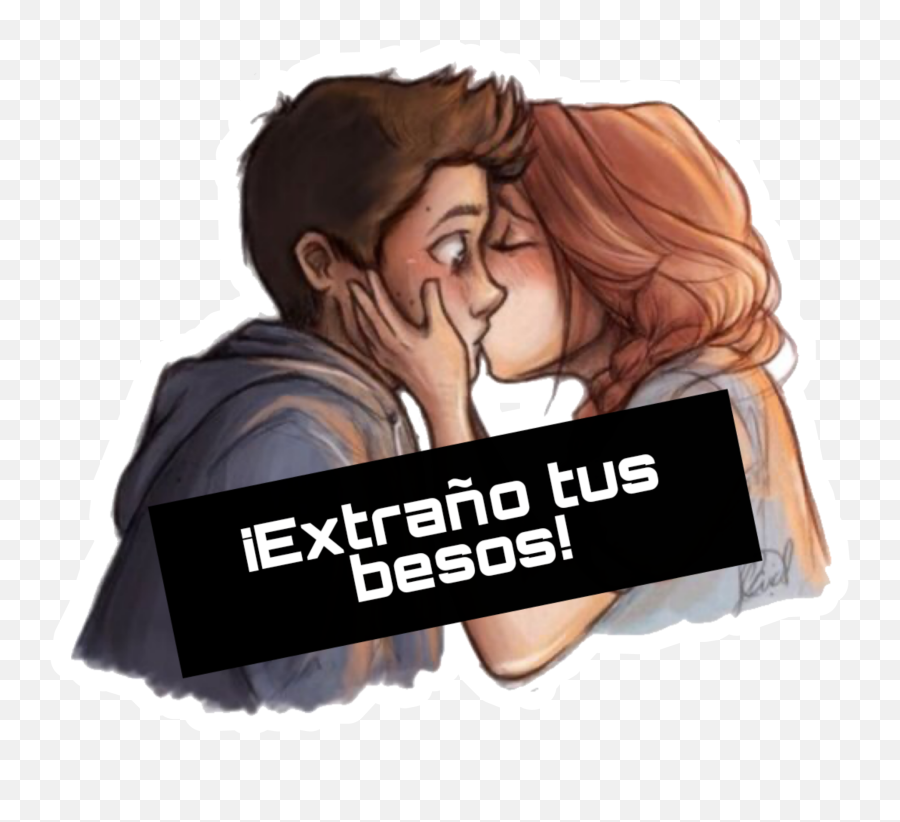Besitos Sticker By Regalosgongui - Kiss Cute Couple Stickers Emoji,Emojis Besitos