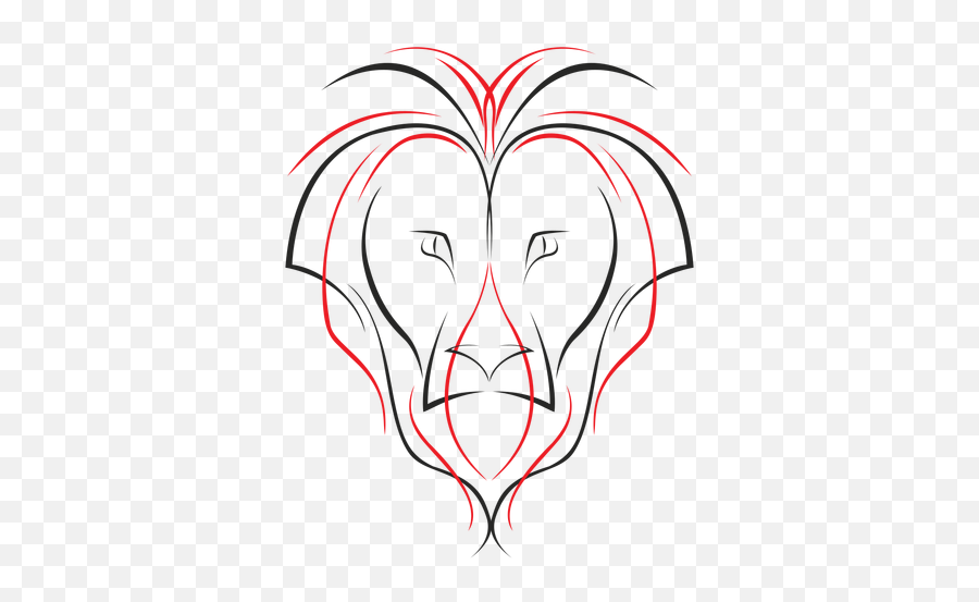 Lion Head Png U0026 Svg Transparent Background To Download - Language Emoji,How To Draw A Lion Emoji