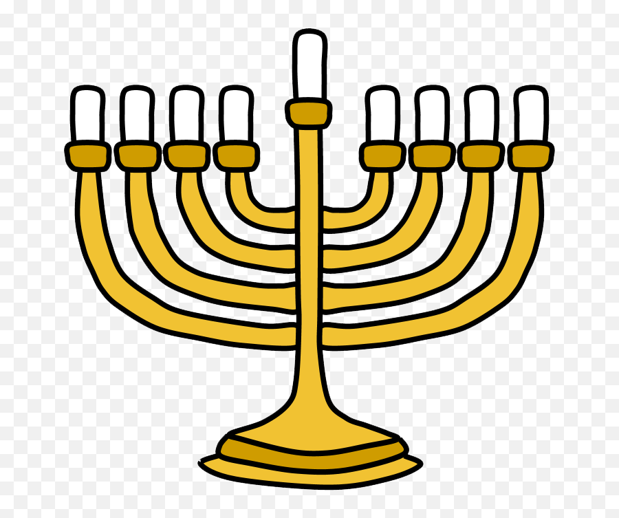 Menorah Clipart Transparent 6 - Clipart World Menorah Clipart 1 Lit Candle Emoji,Chanukah Menorah Emoticon