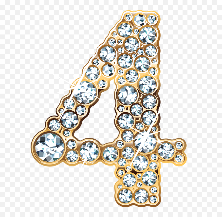 Na Bogato Alphabet And Numbers Borders For Paper Big - Bling Diamond Numbers Png Emoji,Numerics For Smiley Emojis