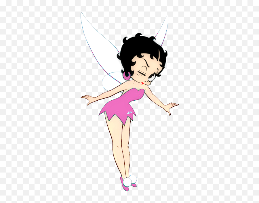 Betty Boop Tattoos - Tinkerbell Betty Boop Emoji,Pudgy Emoticon