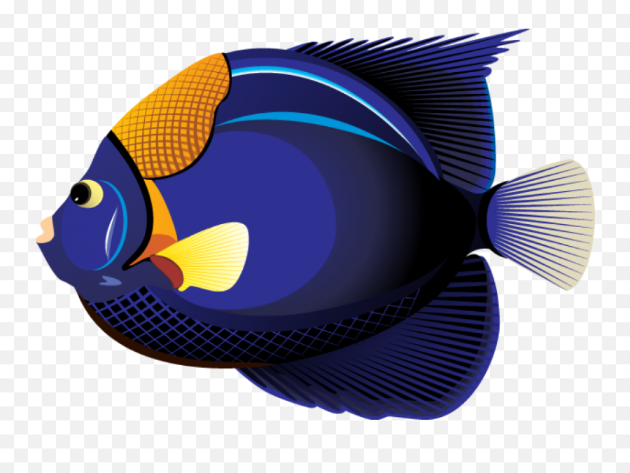 Clipart Tropical Fish - Ocean Fish Clip Art Emoji,Tropical Fish Emoji