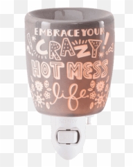 Crazy Hot Mess Nightlight Mini Scentsy - Crazy Hot Mess Scentsy Warmer Emoji,Crazy Emotion