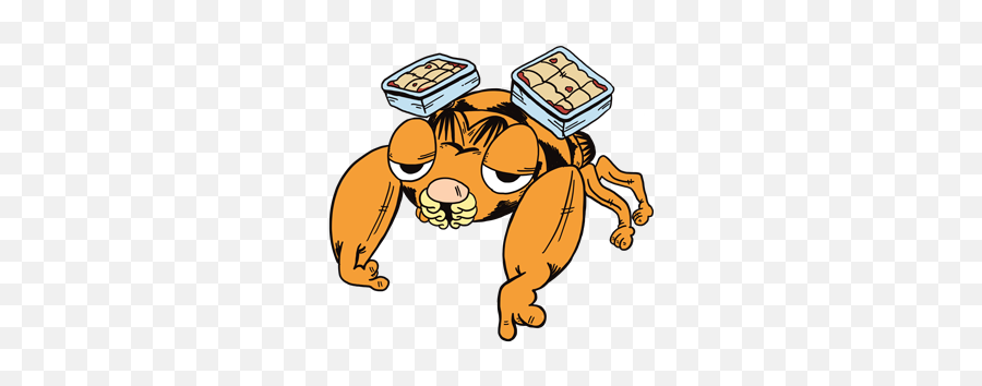 Shawn Bowers - Garfemon Emoji,Garfield Emoticon