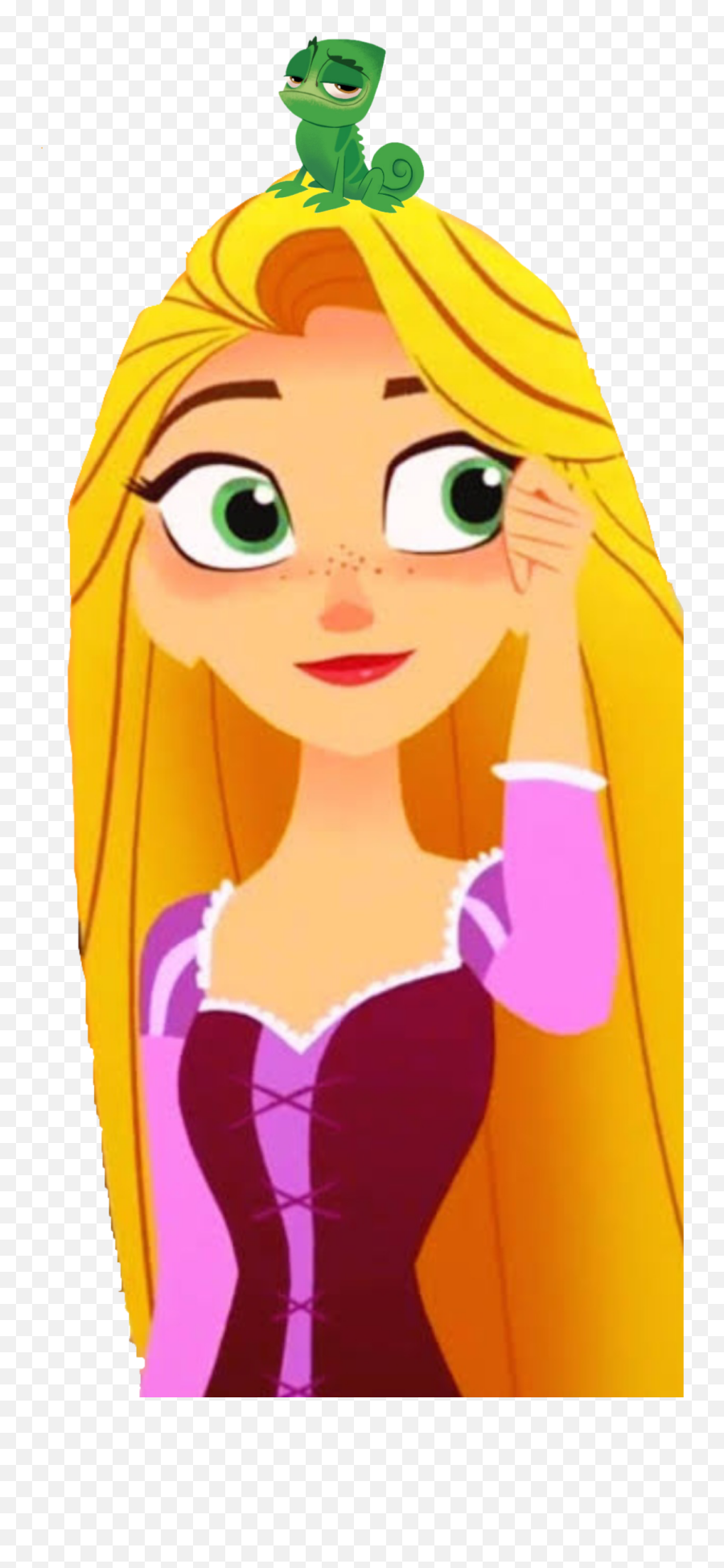 Rapunzel Tangled Sticker - Happy Emoji,Tangled Emoji