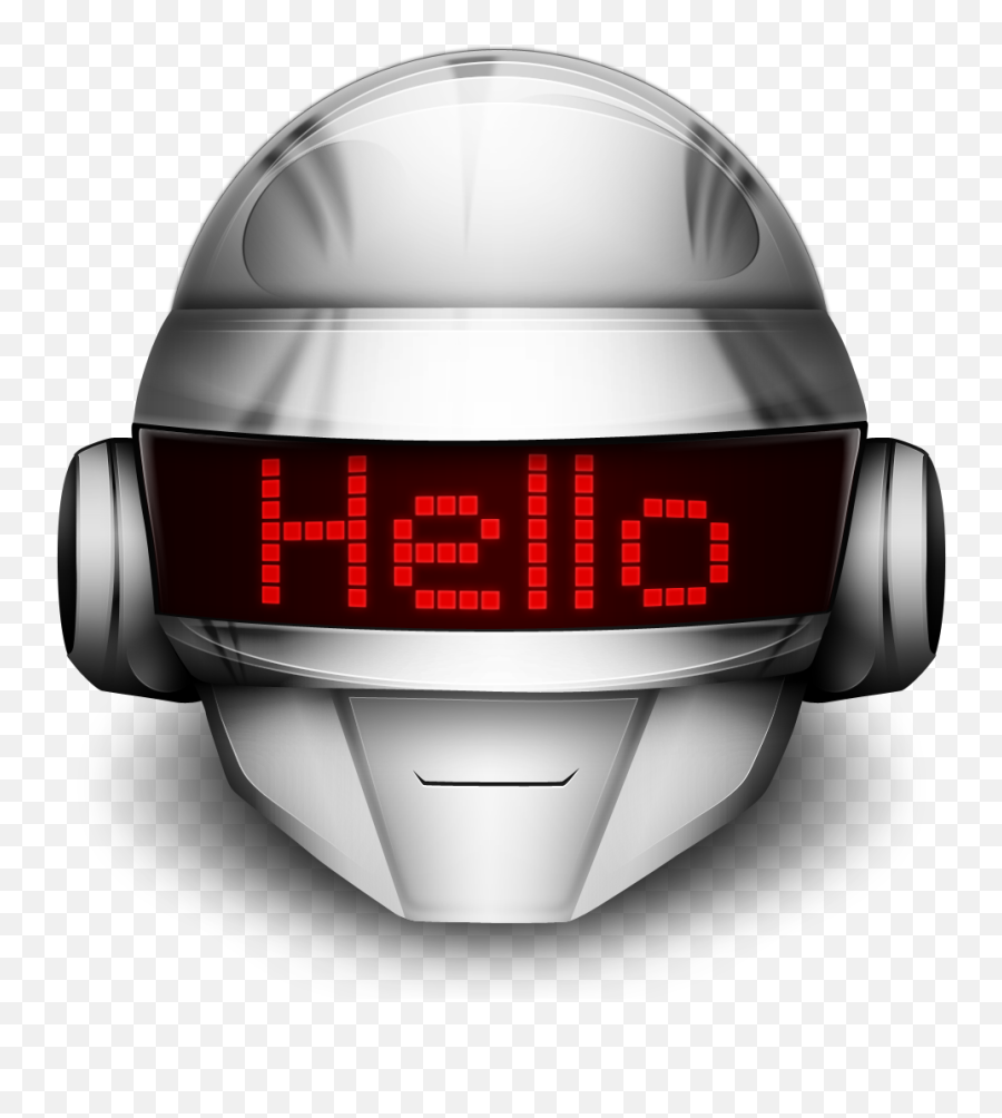 Thomas Hello Icon - Daft Punk Thomas Helmet Emoji,Daft Punk Emoji