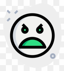 Angry Face - Free Smileys Icons Emoji,Angry Emoji Pixel