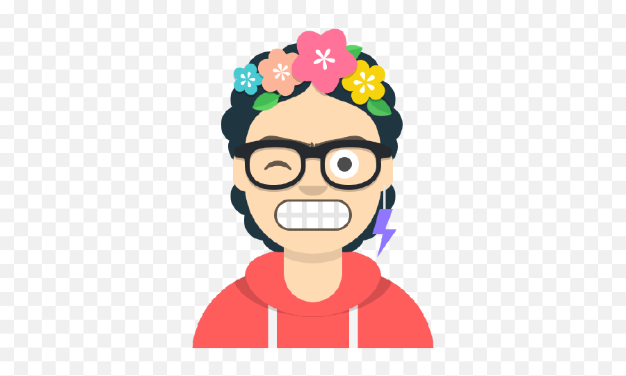 Bigjujube Kunlong Tsui Github Emoji,Nerd Girl Emoticon