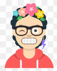 Bigjujube Kunlong Tsui Github Emoji,Nerd Girl Emoticon