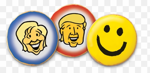 Busken In The News - Happy Emoji,Donald Trump Emoticon
