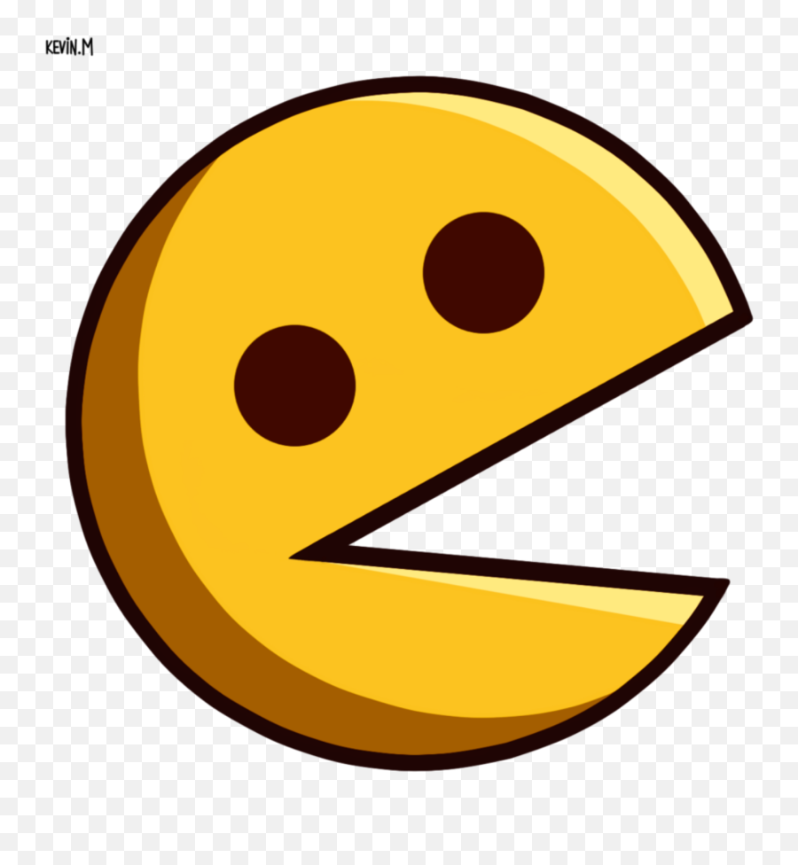 Download Clip Royalty Free Library Mango Clipart Pac Man - Pacman Png Emoji,Plum Emoji