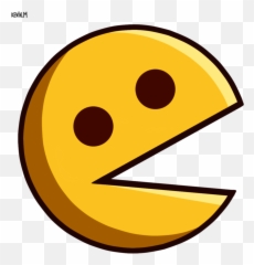 Download Clip Royalty Free Library Mango Clipart Pac Man - Pacman Png Emoji,Plum Emoji