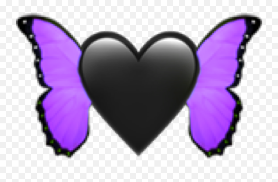 Black Purple Emoji Heart Hearts Sticker By,Emojis Hearts To Copy