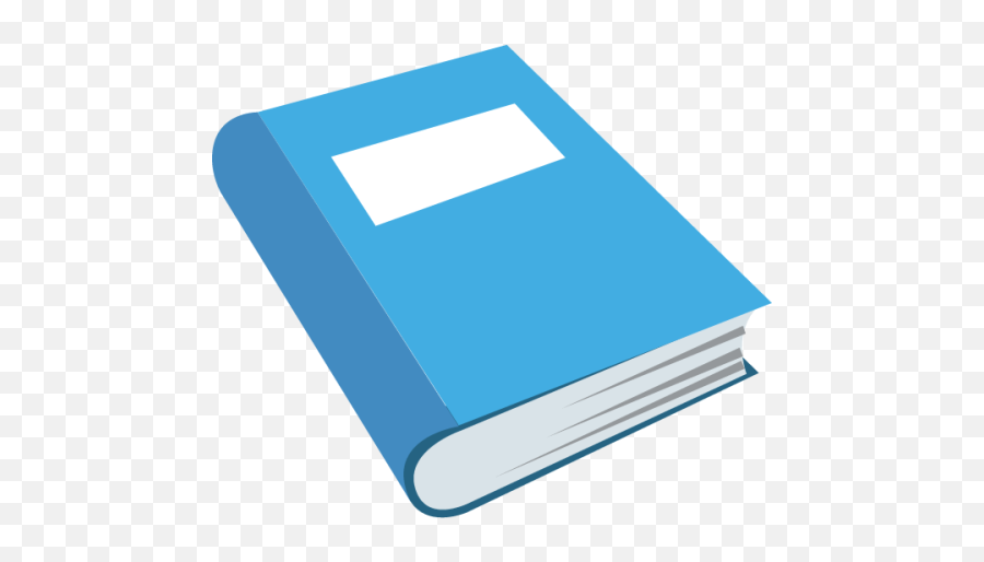 Blue Book Emoji - Download For Free U2013 Iconduck,How To Make A Emoji Book Mark