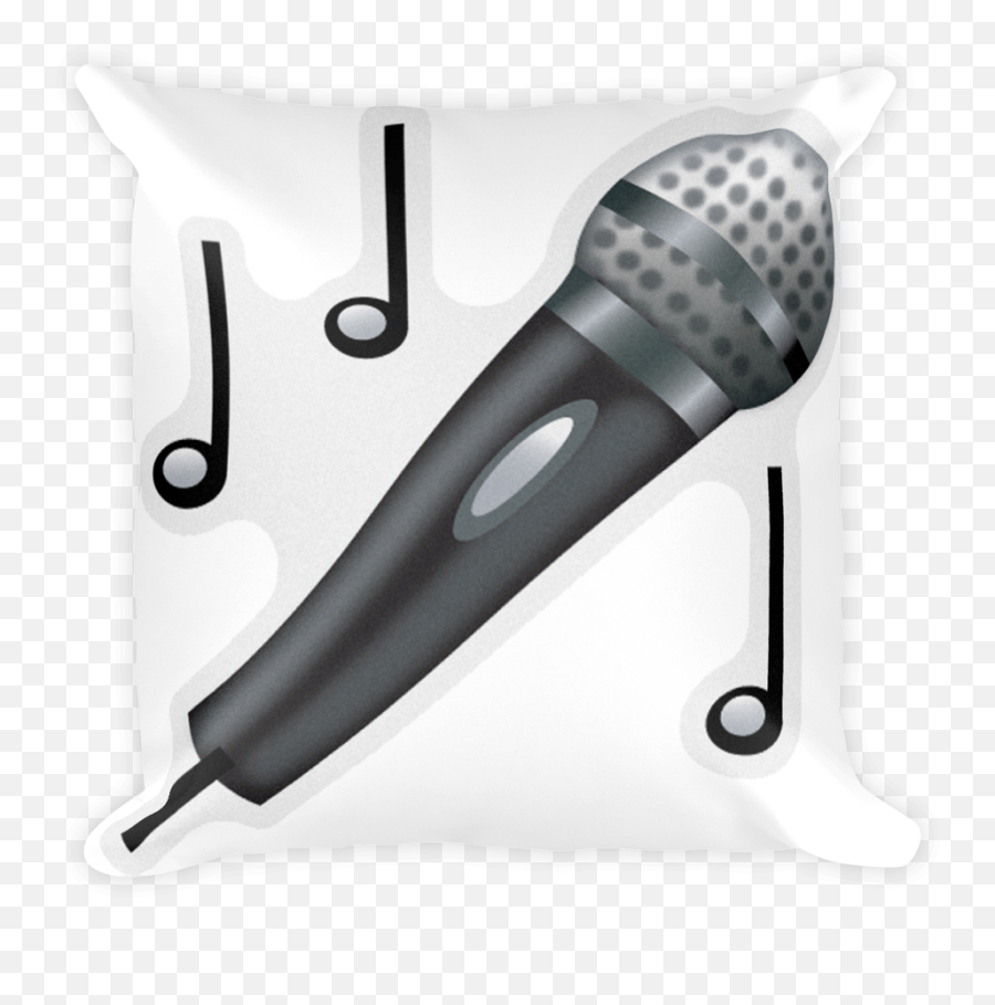 Download Emoji Pillow - Microphone Emoticones Whatsapp Png Microfono Tik Tok En Toppers,Tongue Emoji Pillow