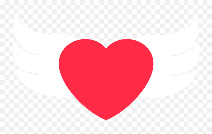 Winged Heart - Girly Emoji,How Do U Get Emoji Love On Musically